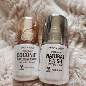 Wet n wild photofocus primer and setting spray